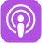 Logo of Apple Podcasts
